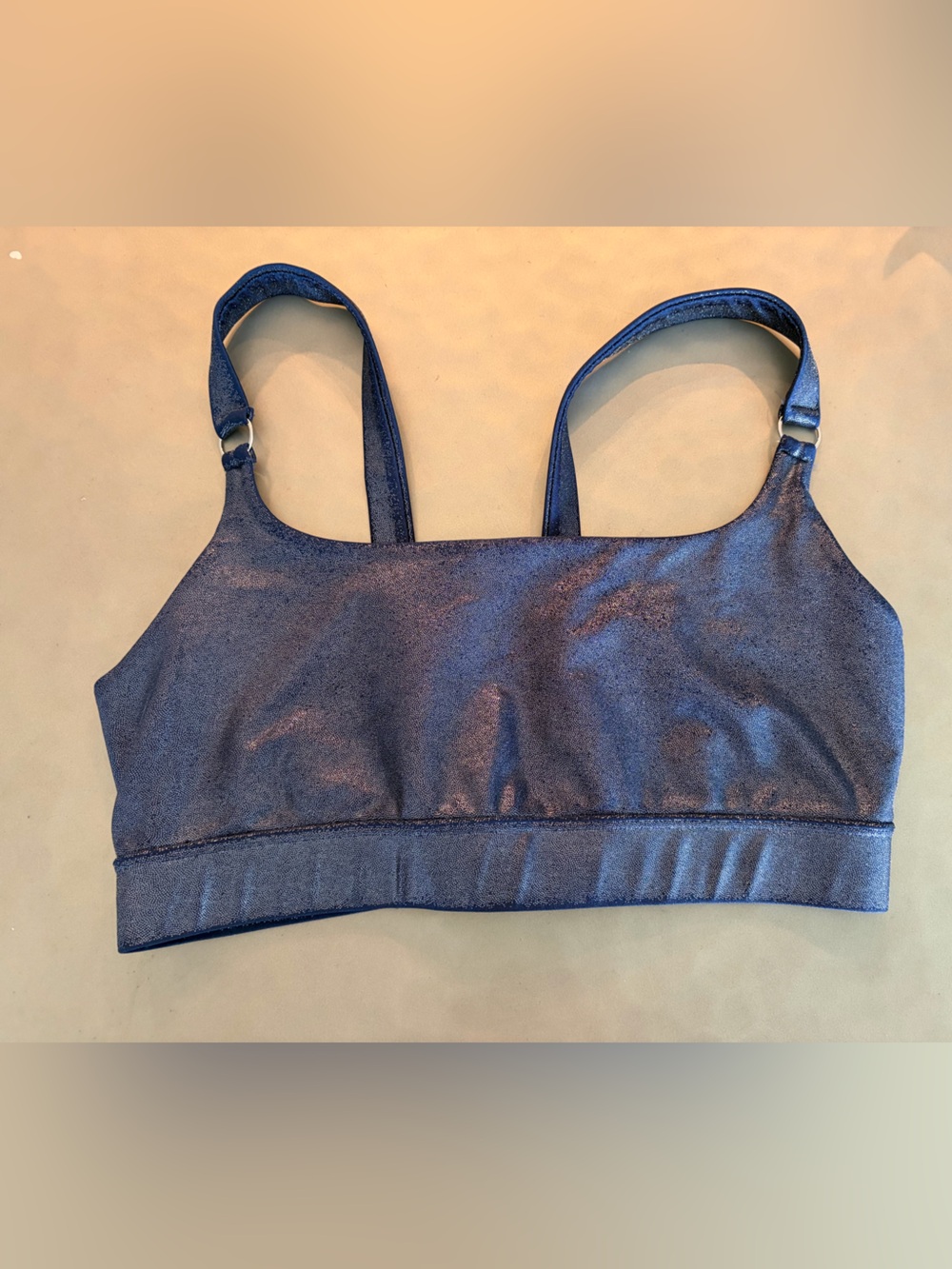 Heroine Sport Flex Bra, Titanium Navy, medium